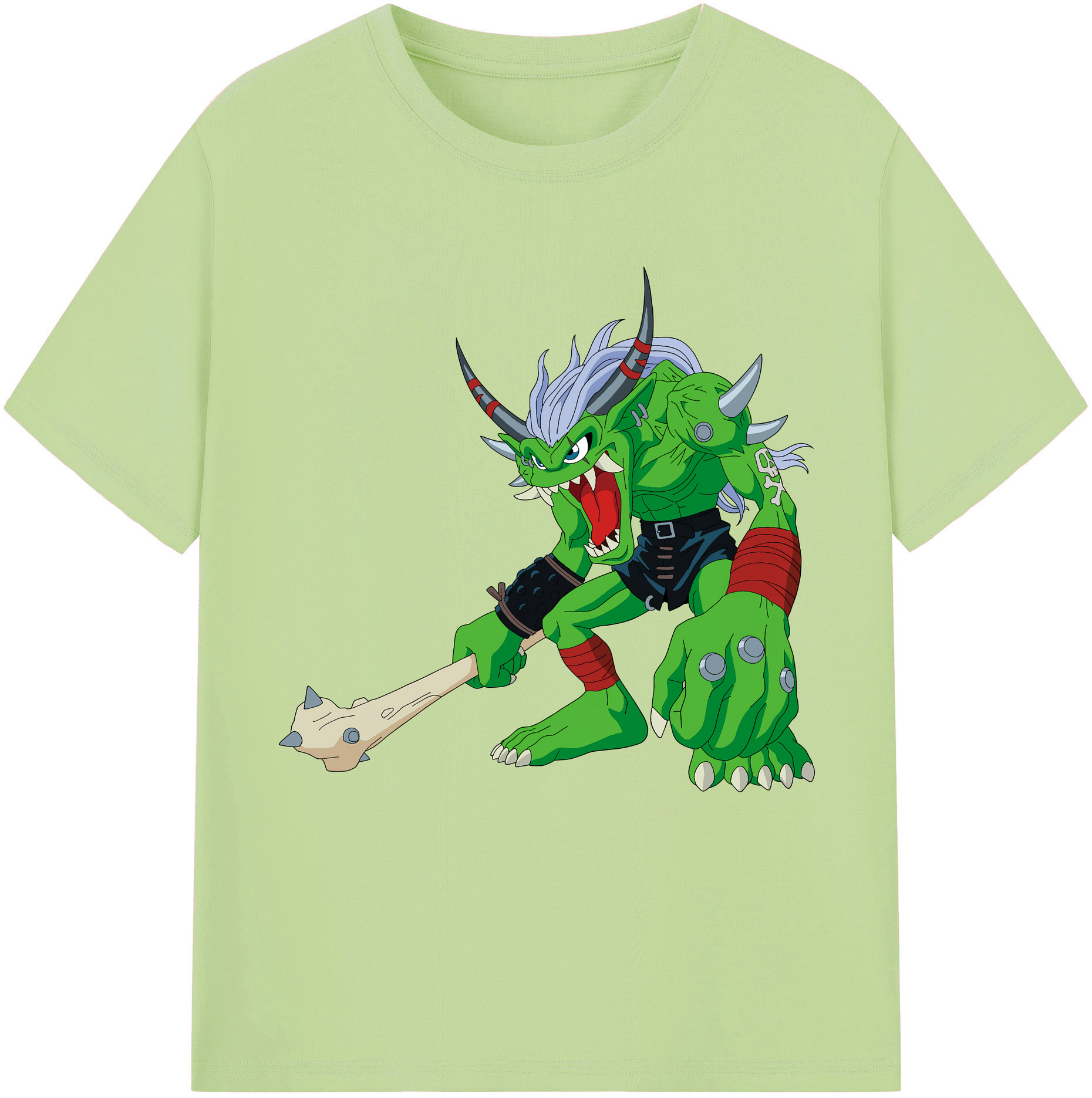 （画像用） Digimon デジタルモンスター/デジモン 綿100％半袖Tシャツ（フロントプリント）